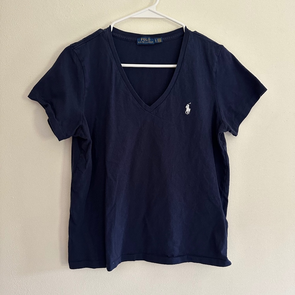 Polo by Ralph Lauren Cotton Jersey V-Neck Tee